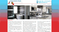 Desktop Screenshot of decoratorsstyle.co.uk